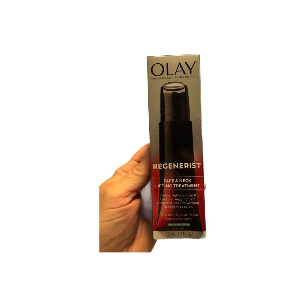 Olay Regenerist Face & Neck Lifting Treatment Unisex 1.7oz New Fragrance Free